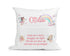Personalised Childrens Book Cushion - Unique Birthday Gift Idea with Fairy Rainbow Design