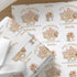 Personalised birthday wrapping paper featuring a glitter style crown, custom name, age and relation, luxury birthday gift wrap for girls.