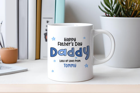 Fathers Day Mug - Personalised Gift For Dad | Custom Fathers Mug | Ceramic Coffee Cup