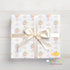 Personalised Daughter Wrapping Paper – Pastel Balloon Gift Wrap With Name Print