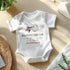 First Father’s Day Baby Gift – Personalised Rocket & Moon Bodysuit, Vest, Bib or T-Shirt – DTG Printed Soft Cotton