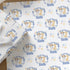 Personalised space birthday wrapping paper featuring astronaut, moon, stars, custom age and name for boys birthday gifts.
