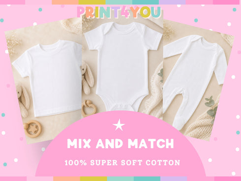 Personalised First Birthday Outfit - Woodland Deer Design | Gift From Baby to Mummy or Daddy