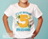 Holiday Birthday T-Shirt Personalised | Beach Theme Birthday Shirt | Cotton DTG Printed | Sizes 6m-10yrs for Holiday Birthdays