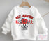 SIX SEVEN Trend Valentines Jumper for Kids – Viral Meme Style with Heart Character – Personalised Name