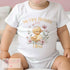 Personalised Pink Duck Outfit Set for Girls - First Birthday T-shirt Sleepsuit Vest
