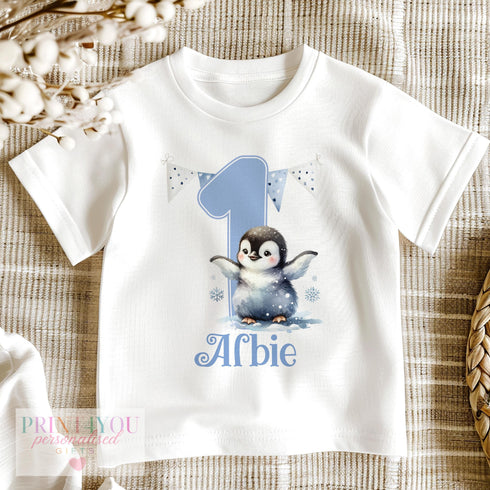 Personalised First Birthday Shirt – Baby Birthday Outfit | Soft Cotton Tee & Sleepsuit