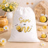 Personalised Bee Birthday Sack – 1st Birthday Gift Bag – Custom Name Sack - A3 White Sack