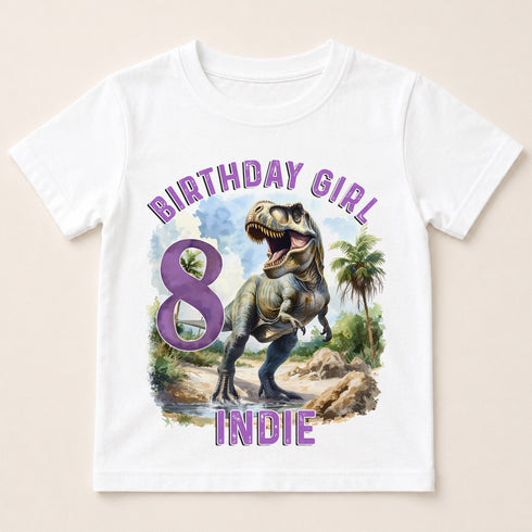 Children's clothing with the t design