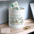 Personalised Ceramic White Money Box Coin Bank - Green Safari Born in 2025 2024 Design
