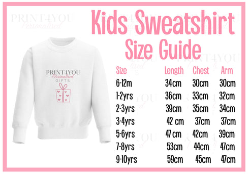 a white sweatshirt with a pink design on it