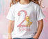 Personalised Duck Birthday T-Shirt for Girls – Any Name and Age – DTG Printed