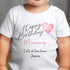 Happy Birthday Mummy, 1st Birthday as My Mummy, Sleepsuit Baby grow Bodysuit Vest, Mum Birthday, Mummy Birthday