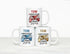 Personalised Gaming Mug – Ceramic Coffee Mug With Unique Gamer Gift Design - Red