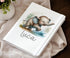 Personalised Elephant Notebook – A5 PU Leather Custom Name Journal, Cute Baby Animal Gift for Kids, Boys or Girls