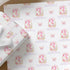 Personalised butterfly birthday wrapping paper with pink floral number design and custom name for girls birthday presents.