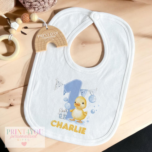 Personalised First Birthday Outfit – Soft Cotton Baby Clothes – Custom Vest & Sleepsuit