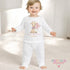 Personalised First Birthday Baby Pyjamas – 100% Cotton - Girls Giraffe ONE