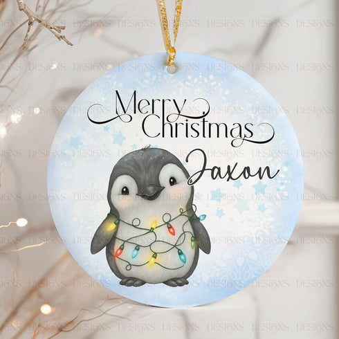 Blue Penguin Christmas Bauble (Exclusive, Only 20 Sets Available)