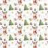 Seamless Christmas Reindeer Pattern PNG – Exclusive Limited Edition (Only 40 Available)