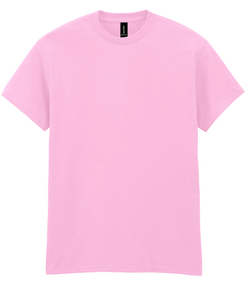 Branded Logo Men’s Heavy Cotton T-Shirt – Custom Printed Workwear Tee