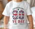 Personalised VE Day 2025 Unisex T-Shirt Ages 0-12