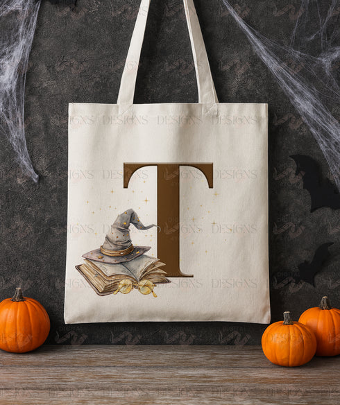 Wizard Alphabet PNG Bundle – Magical A–Z Digital Letters