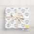 Personalised Birthday Wrap - Moon And Stars Paper With Custom Age & Space Adventure