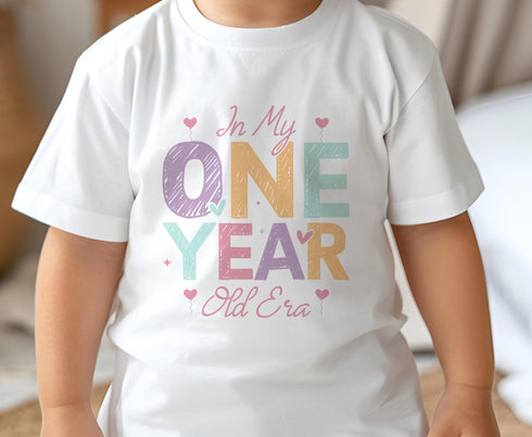 First Birthday T-shirt - It's my Birthday, Numbers 1-8, in my Birthday Er