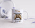 Gold Gaming Controller Mug – Personalised Limited Edition Ceramic Coffee Cup - Blue