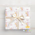 Personalised 1st Birthday Wrapping Paper – Pink Duck Design with Name & Relation Custom Gift Wrap