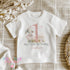 Children's clothing with the 1st birthday outfit bunny design design
