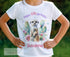 Personalised Tropical Meerkat Birthday T-Shirt - White Cotton Top for Any Age