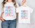 Matching Mummy and Me Christmas T-Shirts Personalised Family Xmas Tops