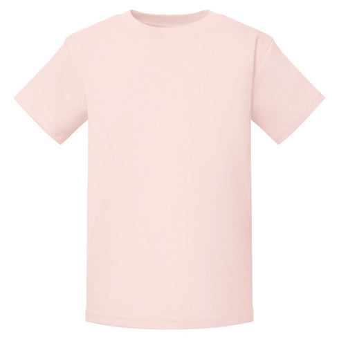 Kids Blush Pink T-Shirt – 100% Soft Cotton Children's Tee – Stock Clearance