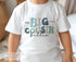 Promoted to Big Big Cousin Blue Design White Cotton T-Shirt - Boy New Baby Cousin