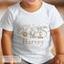 Personalised Baby Sleepsuit "Born in 2025 Safari" t-shirt, vest and bib - Perfect New Baby Gift!