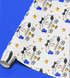 Printed football wrapping paper shown as wrapping paper