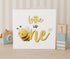 Personalised 1st Birthday Card β Honey Bee βIs Oneβ Design β Baby Girl or Boy β Custom Name β 6x6β Card with Envelope β Blank Inside