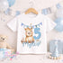 Capybara Birthday T – Shirt – Personalised Boys' Soft Cotton Party Outfit