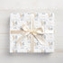 Personalised Christmas Wrapping Paper | Polar Bear Snowman Name