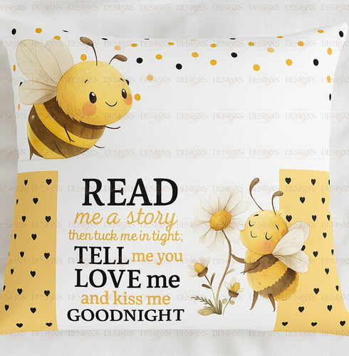 Bee “Read Me a Story” PNG Design – Exclusive Limited Edition (Only 40 Available)