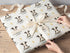 Personalised Cow Wrapping Paper - Custom Name & Age Birthday Gift Wrap