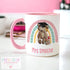 Personalised Teacher Mug – Ceramic Coffee Mug – End of Term Gift – Pink or White - Plain White