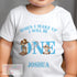 Personalised My First Rodeo T-shirt, Cowboy Style Boys Vest, Sleepsuit or Pyjamas. Blue Cowboy Western Style When I wake Up
