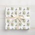 Personalised Golf Wrapping Paper, Custom Name Age Birthday Gift