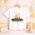 Personalised Birthday Boy T – Shirt – Custom Name Tee With Woodland Bear Print - 6-12 months