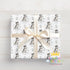 Personalised Husky Wrapping Paper | Birthday Custom Dog Gift Wrap