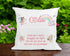 Personalised Childrens Book Cushion - Unique Birthday Gift Idea with Fairy Rainbow Design