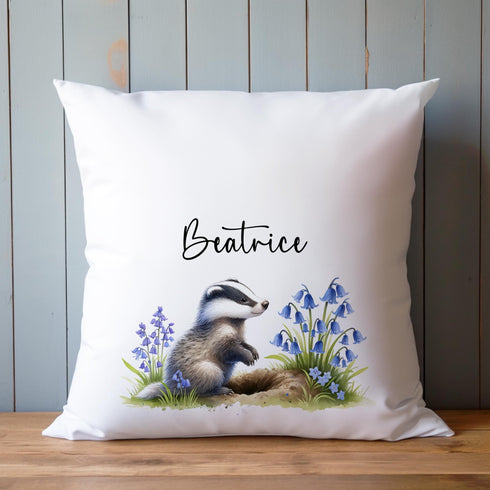 Personalised Badger Gifts Lavender Mug Cushion Tote Bag More in Gift Box
